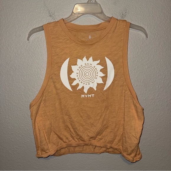 Free People Movement MVMT Sun Graphic Cropped Tank | Medium - Picture 7 of 7
